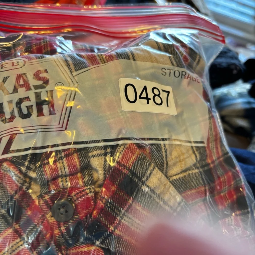 J. Crew Red and Blue Plaid  Flannel Casual Shirt‎ Lumberjack, Hiking, Outdoors